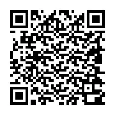 QR код за телефонен номер +19804300868