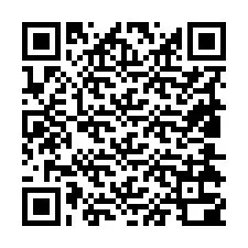 QR kód a telefonszámhoz +19804300889