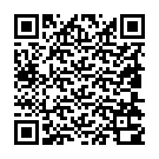 电话号码二维码 +19804300908