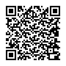 Código QR para número de teléfono +19804300942