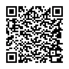 QR Code สำหรับหมายเลขโทรศัพท์ +19804300968