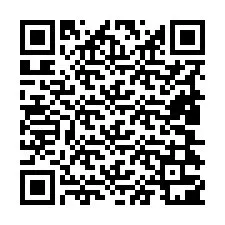 QR Code pour le numéro de téléphone +19804301037