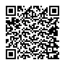 QR-koodi puhelinnumerolle +19804301067