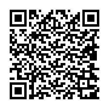 QR-koodi puhelinnumerolle +19804301086