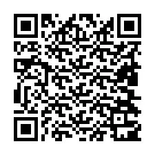 QR kód a telefonszámhoz +19804301337