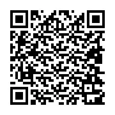 Código QR para número de telefone +19804301573