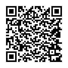 QR-код для номера телефона +19804301599