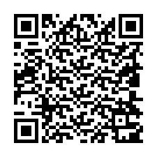 电话号码二维码 +19804301608