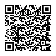 QR kód a telefonszámhoz +19804301684