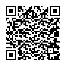 QR-koodi puhelinnumerolle +19804301781