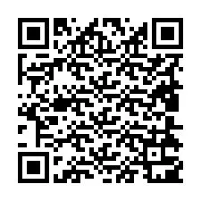 QR Code สำหรับหมายเลขโทรศัพท์ +19804301812