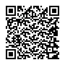 Código QR para número de telefone +19804302056