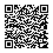 Código QR para número de telefone +19804302180