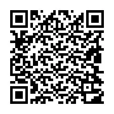 Código QR para número de teléfono +19804302225