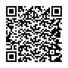 Código QR para número de teléfono +19804302299