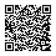 QR-koodi puhelinnumerolle +19804302678