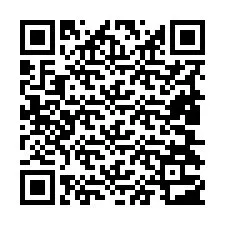 Codice QR per il numero di telefono +19804303337