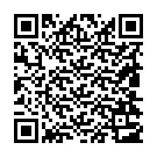 Código QR para número de teléfono +19804303591