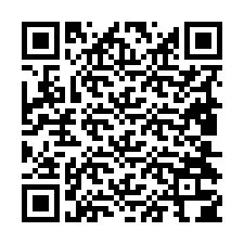 Código QR para número de teléfono +19804304392