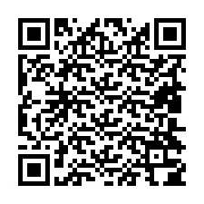 QR kód a telefonszámhoz +19804304657