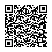 Código QR para número de teléfono +19804308120