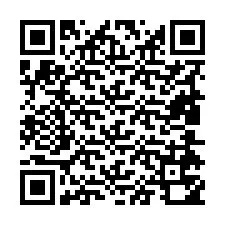 Código QR para número de telefone +19804750887