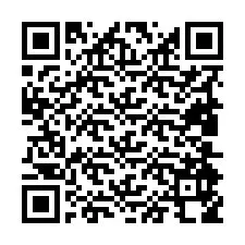 QR код за телефонен номер +19804958993