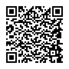QR-koodi puhelinnumerolle +19804989548