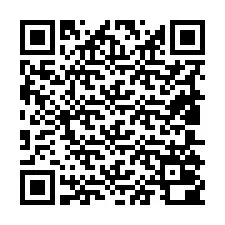 QR Code pour le numéro de téléphone +19805000619