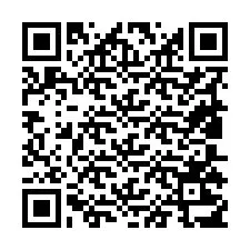 Codice QR per il numero di telefono +19805217749