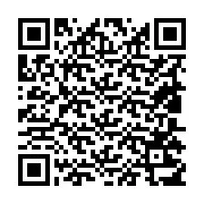 QR Code pour le numéro de téléphone +19805217759