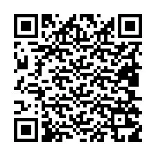 Código QR para número de teléfono +19805219623