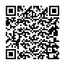 QR Code pour le numéro de téléphone +19805220805