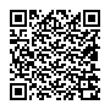 Código QR para número de telefone +19805220819