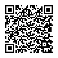 Código QR para número de teléfono +19805221444