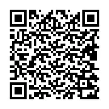 QR-code voor telefoonnummer +19805222062