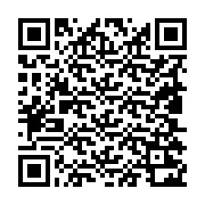 QR-Code für Telefonnummer +19805222268