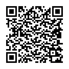 Código QR para número de telefone +19805222446