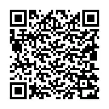 QR-code voor telefoonnummer +19805222454