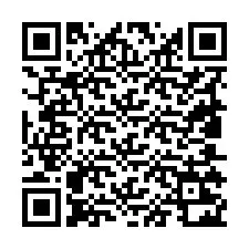 Código QR para número de teléfono +19805222488