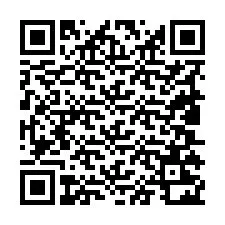 Código QR para número de teléfono +19805222578