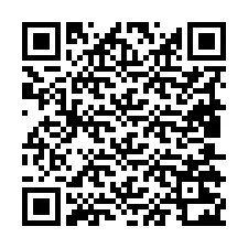 Código QR para número de teléfono +19805222986