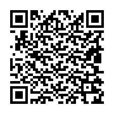 Código QR para número de teléfono +19805224025