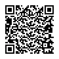 Código QR para número de telefone +19805621107