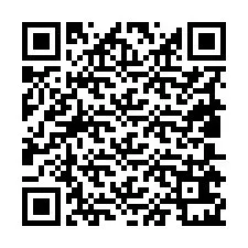 QR-code voor telefoonnummer +19805621218