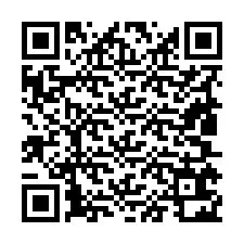 Código QR para número de teléfono +19805622435