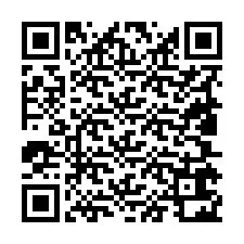 Código QR para número de telefone +19805622828