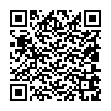 Código QR para número de teléfono +19805629009