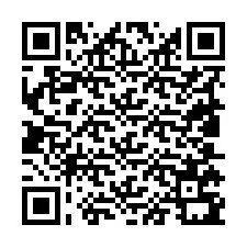 QR-код для номера телефона +19805791598