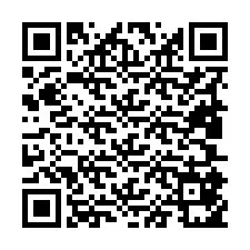 Código QR para número de telefone +19805851423